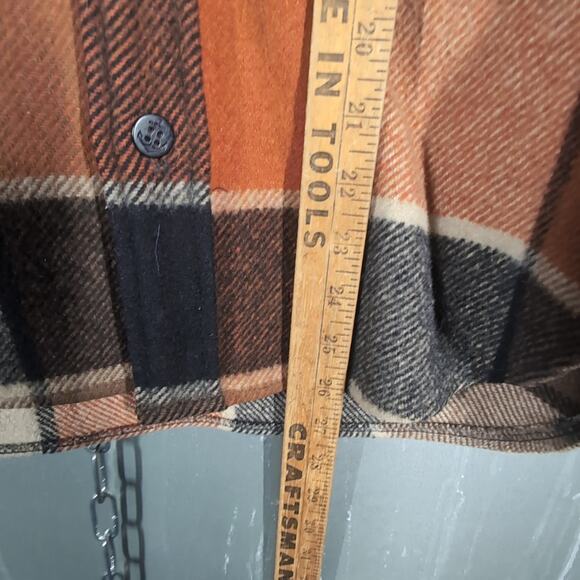 Fort Knapp Sportswear Vintage '50s '60s Wool CPO Button-up Shirt Jacket Small - Picture 7 of 10